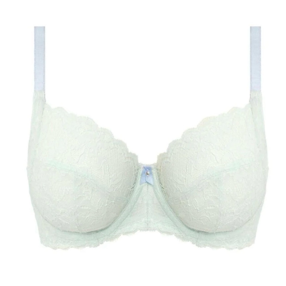 Freya Offbeat Mint Lace Underwire Bra with side support